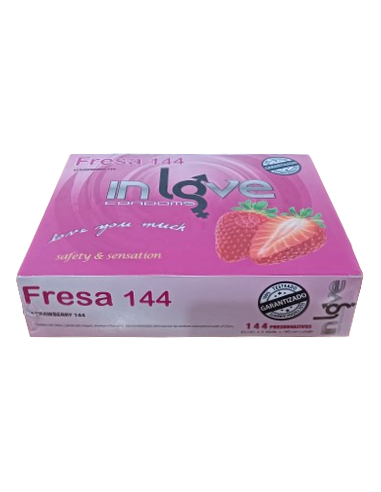 Preservativos In Love Condoms 144 Fresa