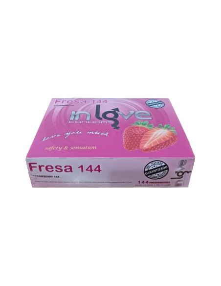 Preservativos In Love Condoms 144 Fresa