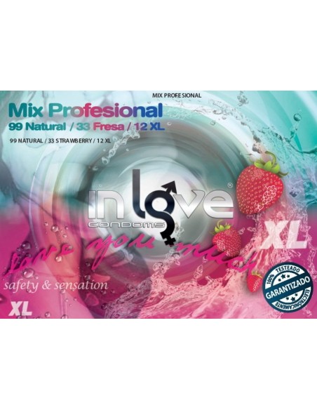 Preservativos In Love Condoms 144 MIX Profesional